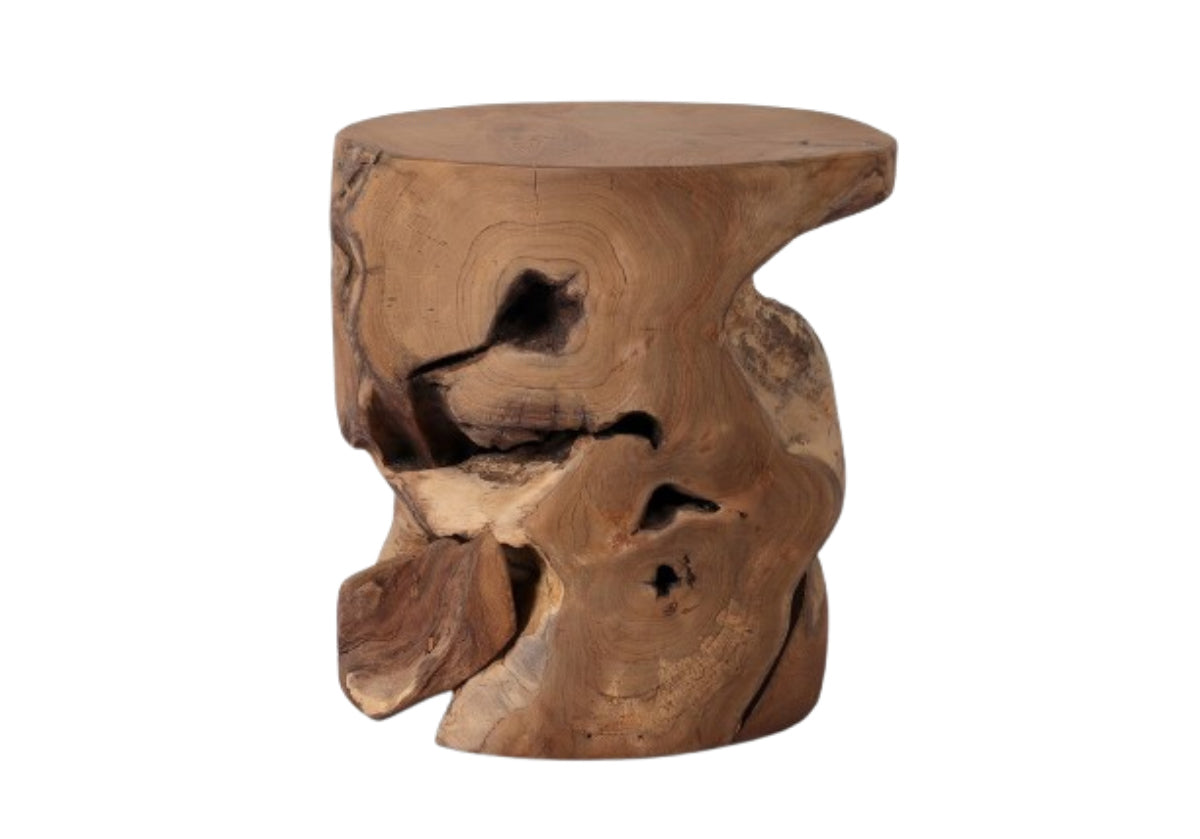 TEAK STOOL