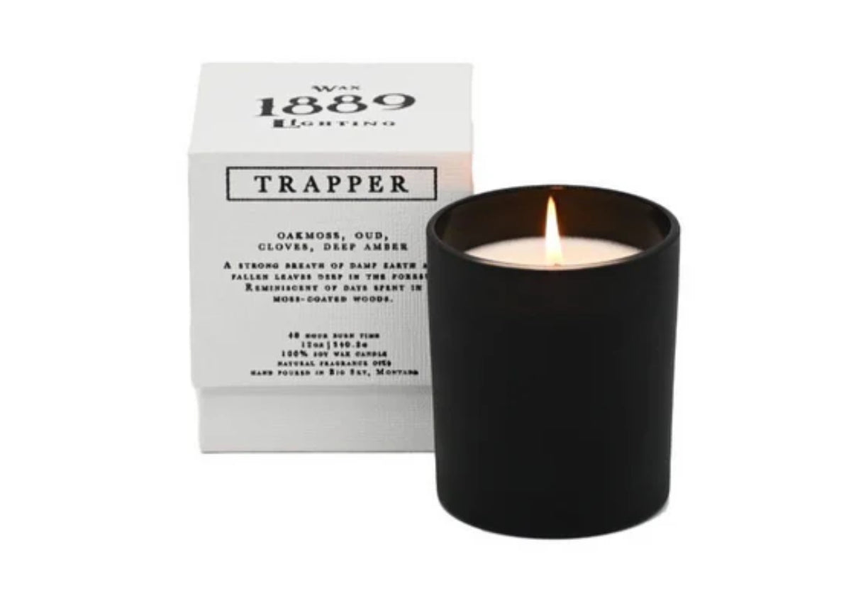 TRAPPER CANDLE | 12oz