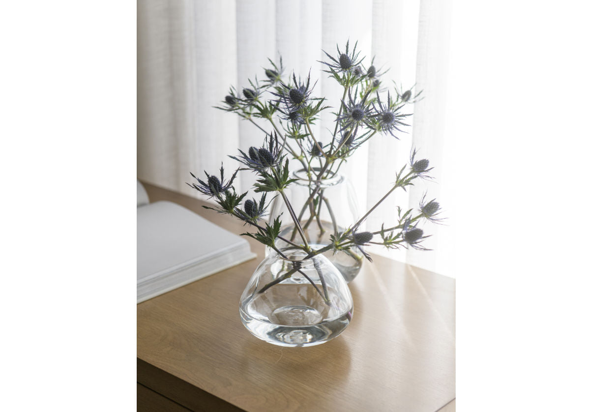 HANDBLOWN DIMPLE VASE