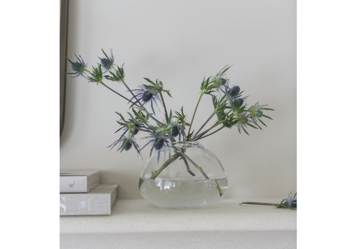 HANDBLOWN DIMPLE VASE