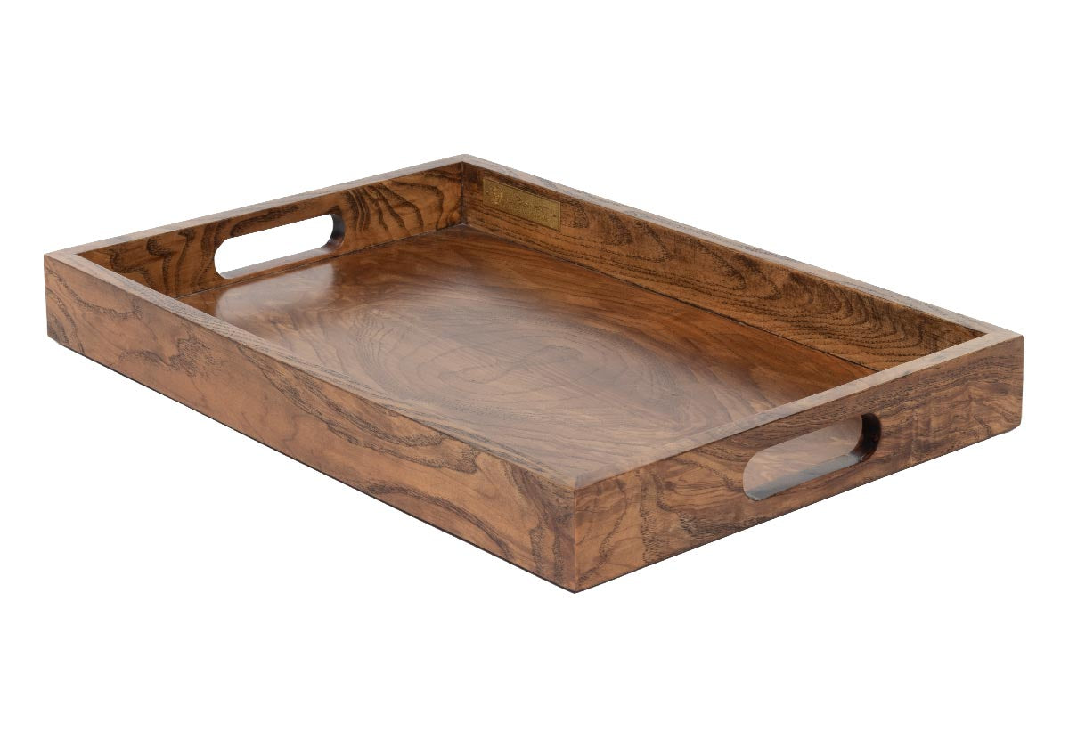 ash burled tray. decorative tray