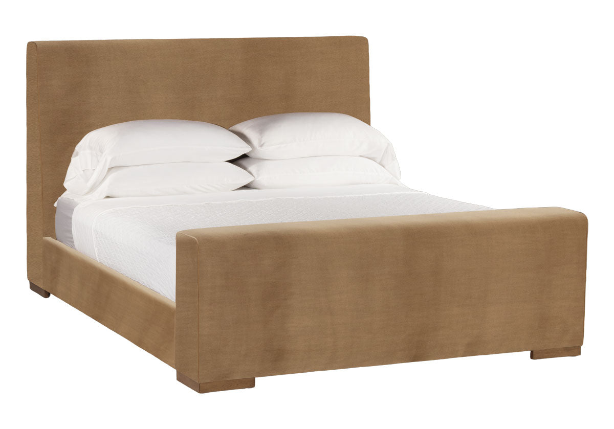 MONROE KING BED | Latte Velvet