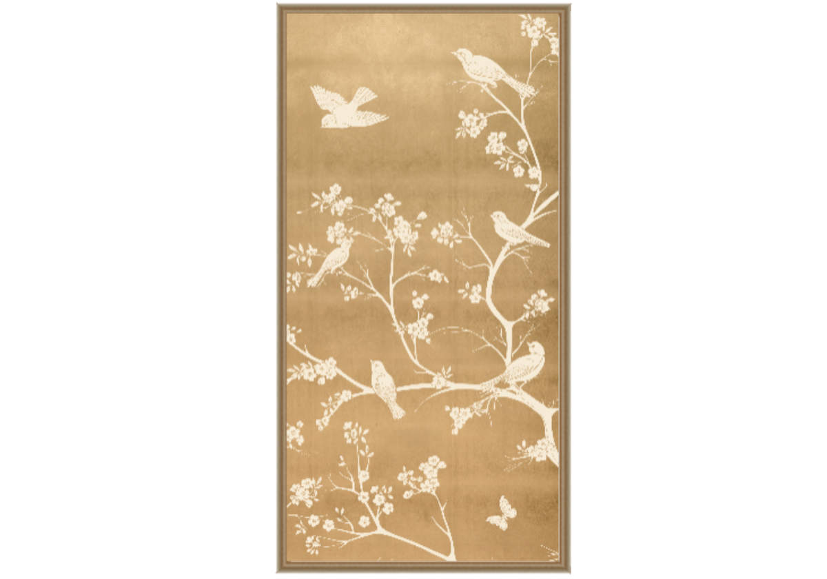 GILDED BIRDS TAKE FLIGHT