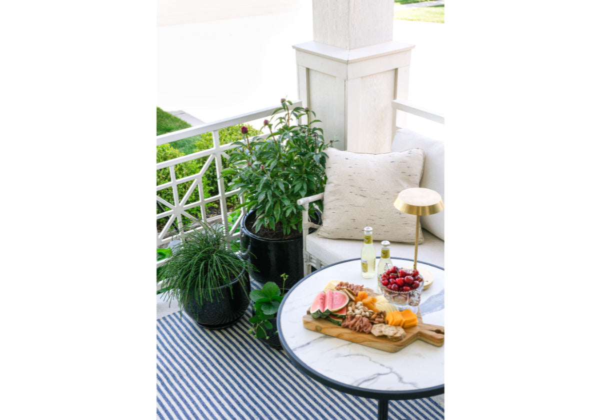 BLACK CERAMIC PLANTER | Set of 4 | Hand Glazed Ebony