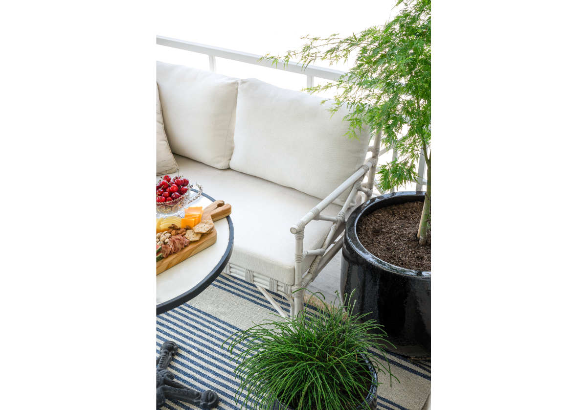 BLACK CERAMIC PLANTER | Set of 4 | Hand Glazed Ebony