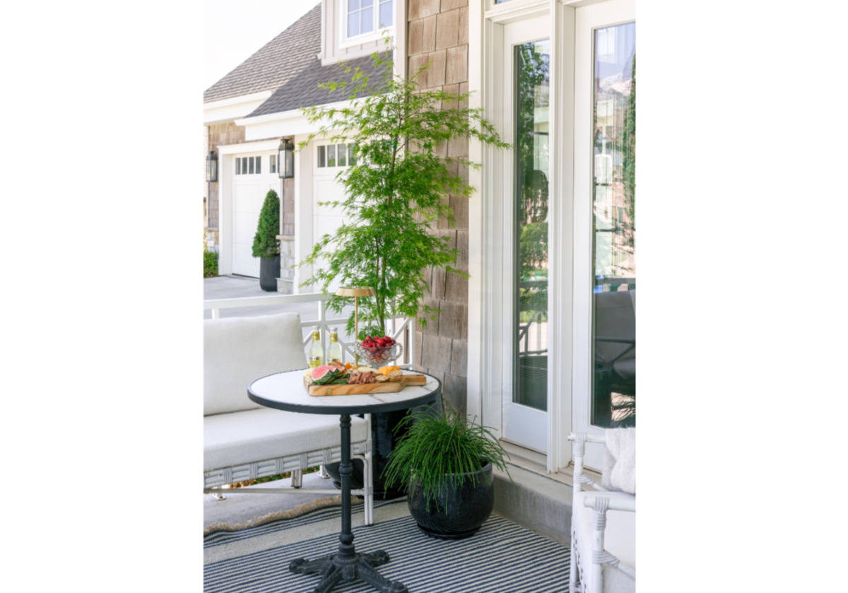 BLACK CERAMIC PLANTER | Set of 4 | Hand Glazed Ebony