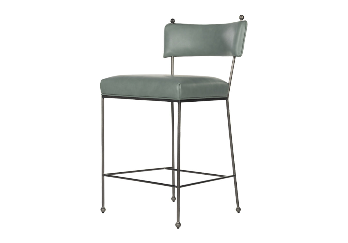 YVETTE COUNTER STOOL | Ocean Leather