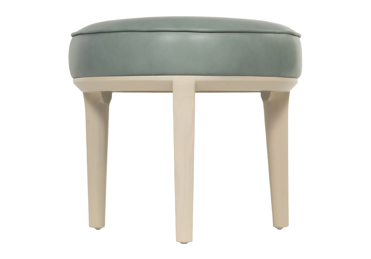 STEVIE OTTOMAN | Ocean Leather