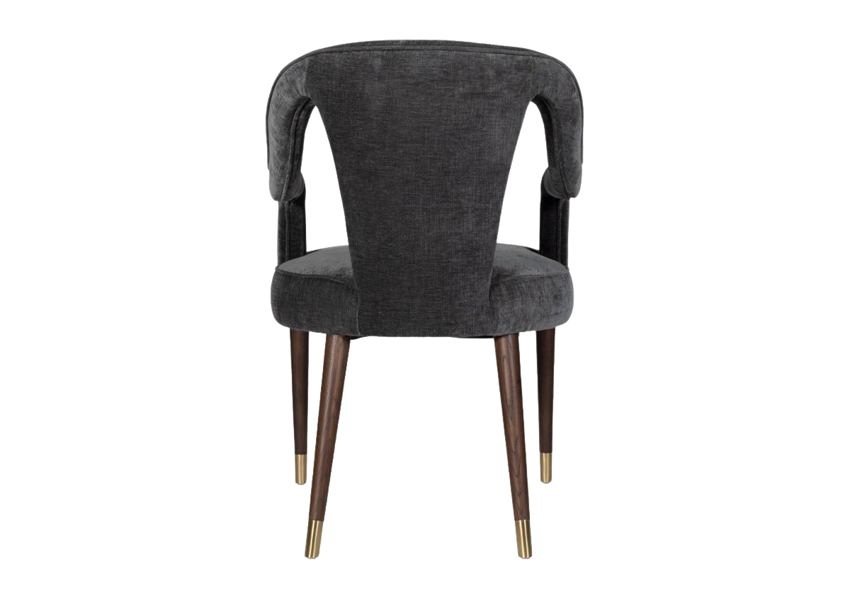 BOBBIE CHAIR | Contessa Charcoal