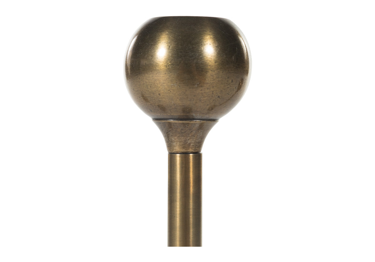 ORB BRASS CANDLESTICKS