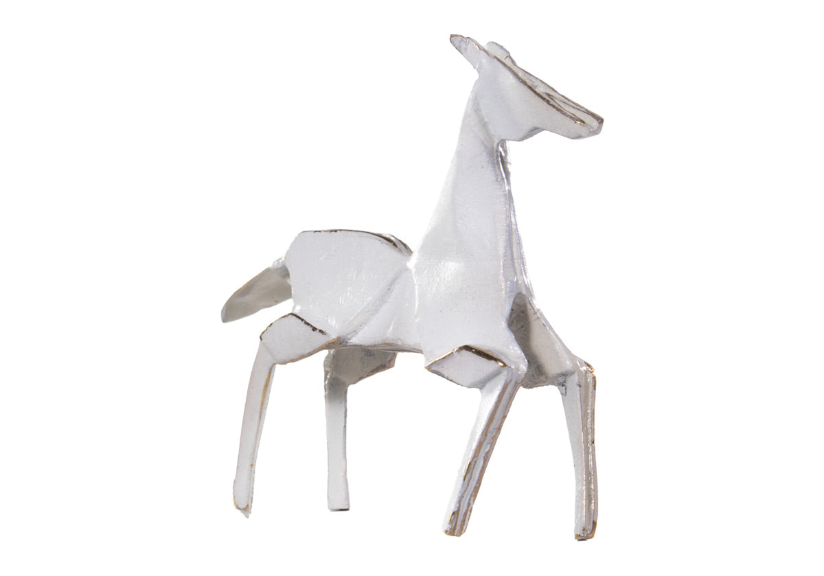 A majestic animal known for its strength, courage, freedom, and above all nobleness, this petite brass horse makes a powerful statement. Display in any decor setting or give as an elegant, symbolic gift.