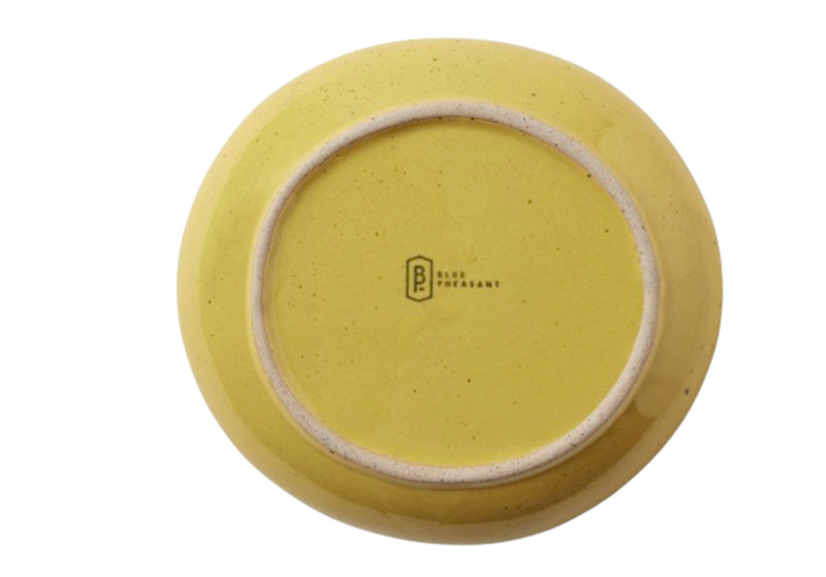 MARCUS PLATE | Chartreuse Glaze | Set of 4
