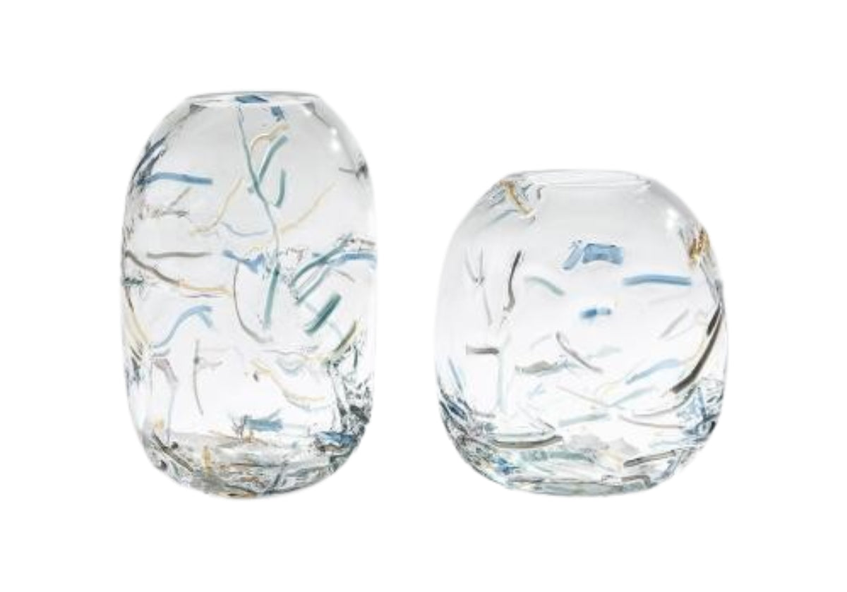 CONFETTI GLASS VASE