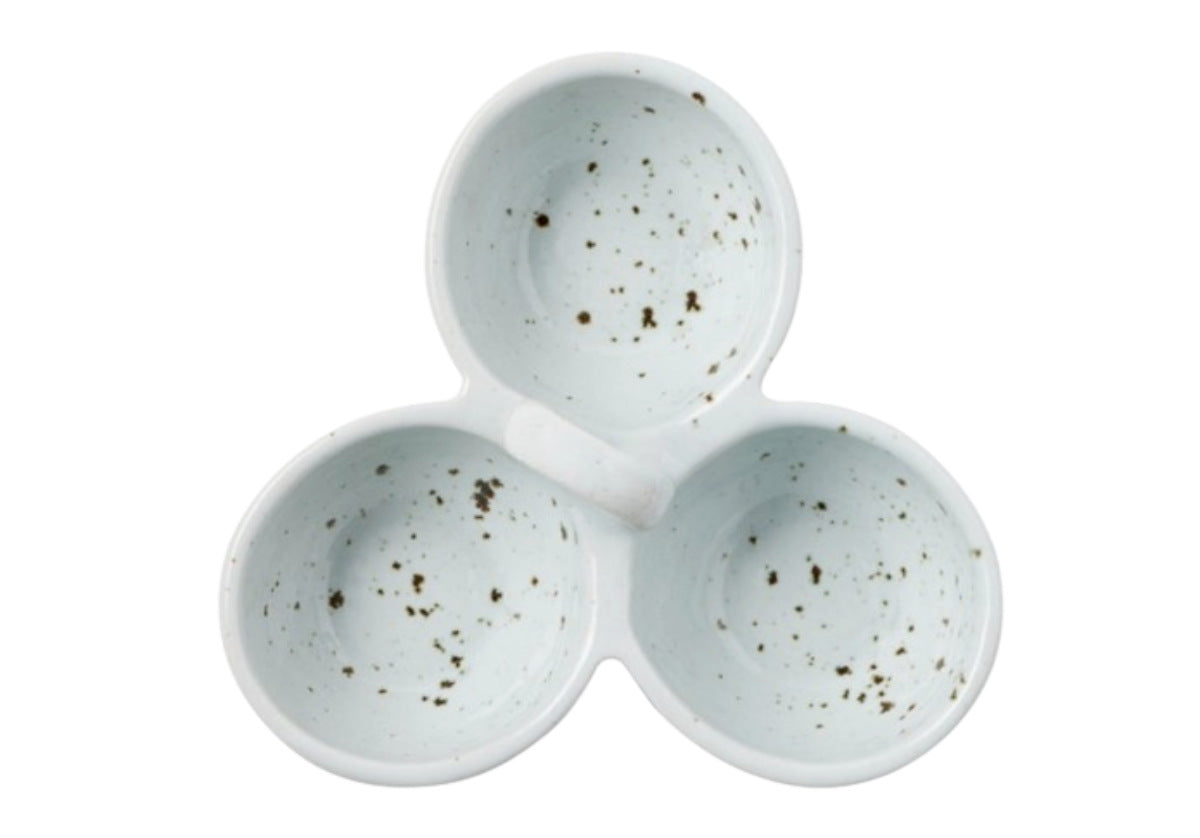 DESMOND SNACK BOWL | White Glaze