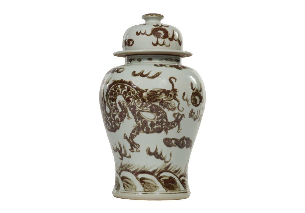 IMPERIAL DRAGON TEMPLE JAR