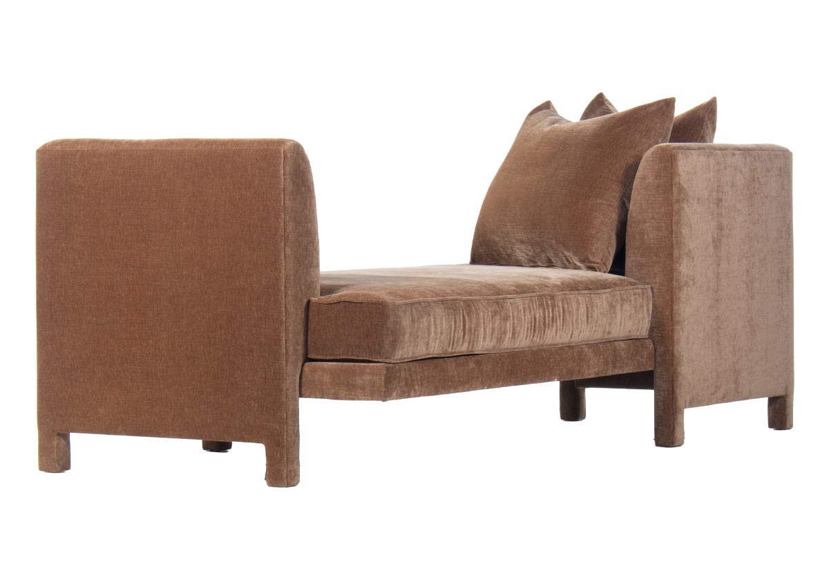 45 degree angle of EMMETT TETE-A-TETE couch