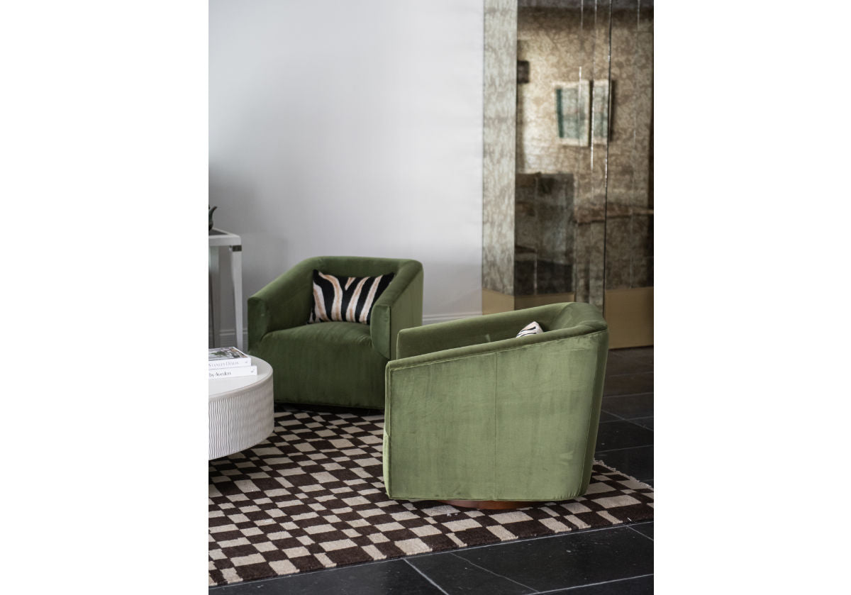 HARVEY SWIVEL CHAIR | Moss