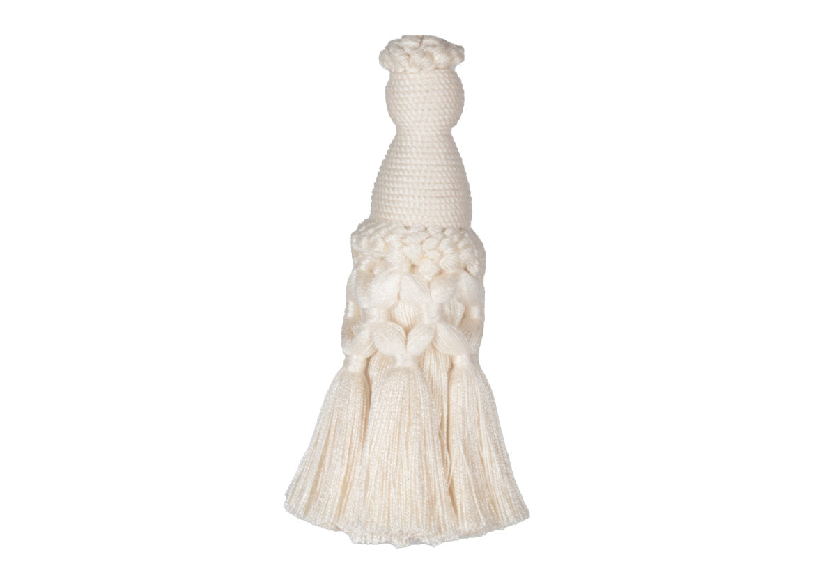 IVORY KEY TASSEL