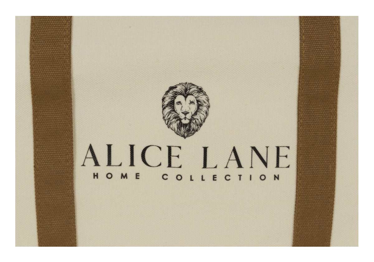 ALICE LANE CANVAS TOTE | IVORY AND CAMEL