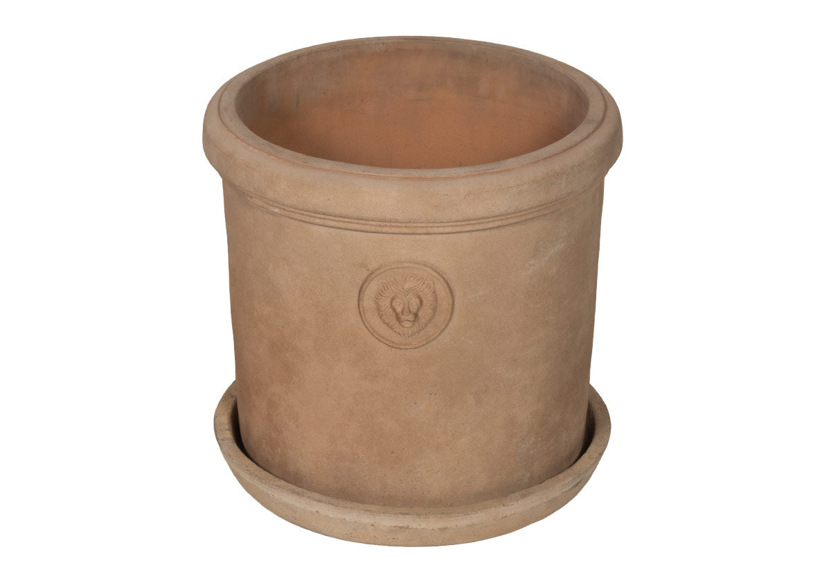 TERRACOTTA LION PLANTERS