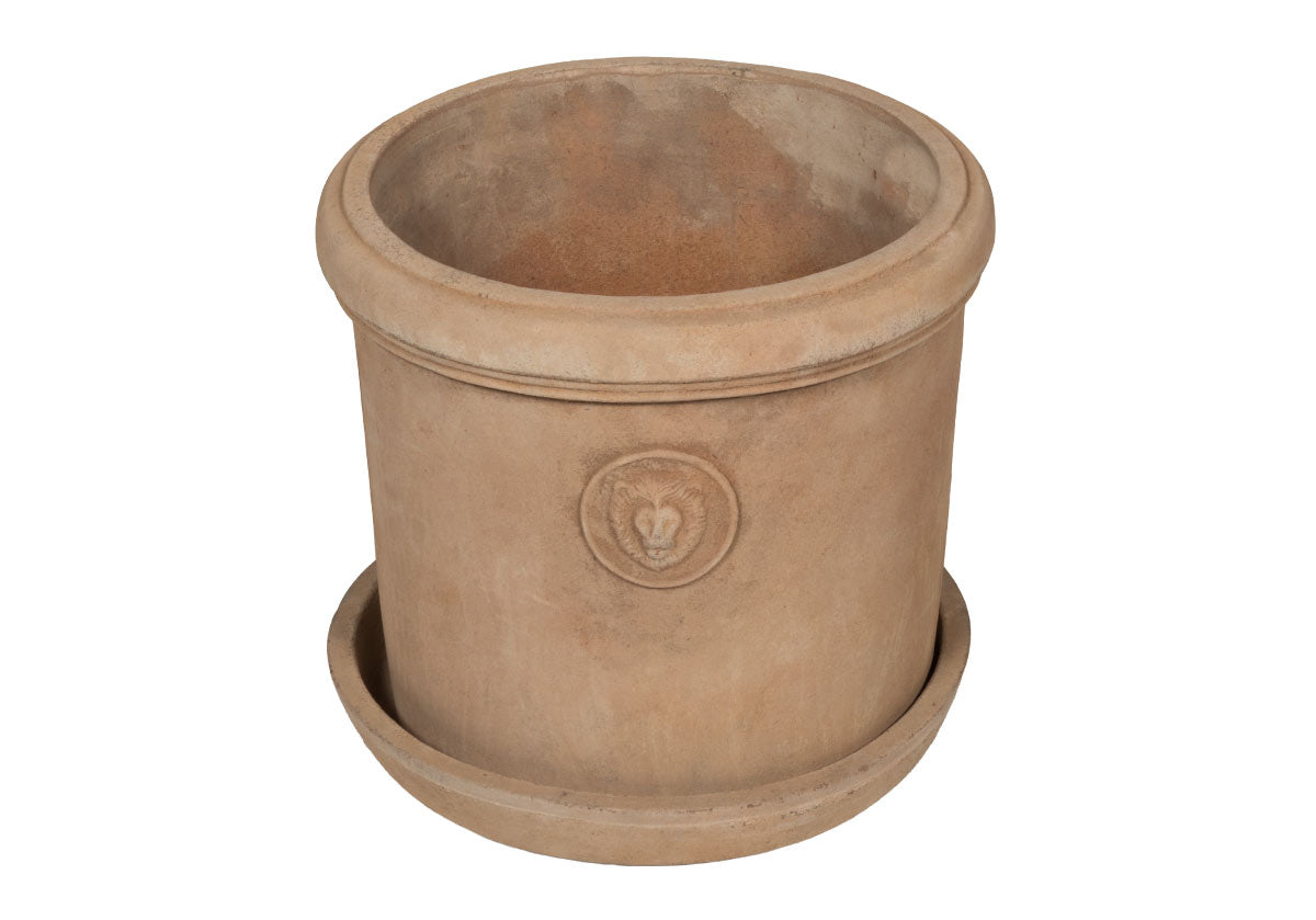TERRACOTTA LION PLANTERS