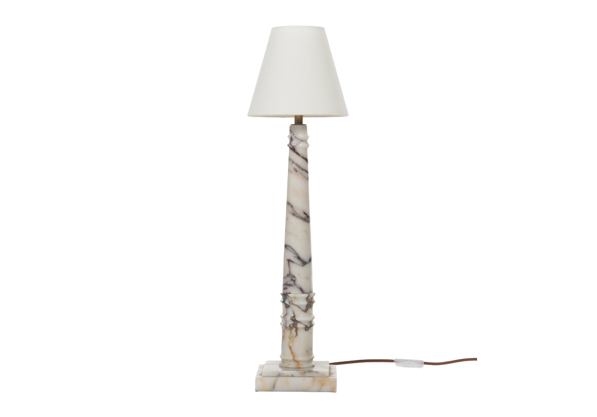 PHOEBE BUFFET LAMP | Calacatta Viola