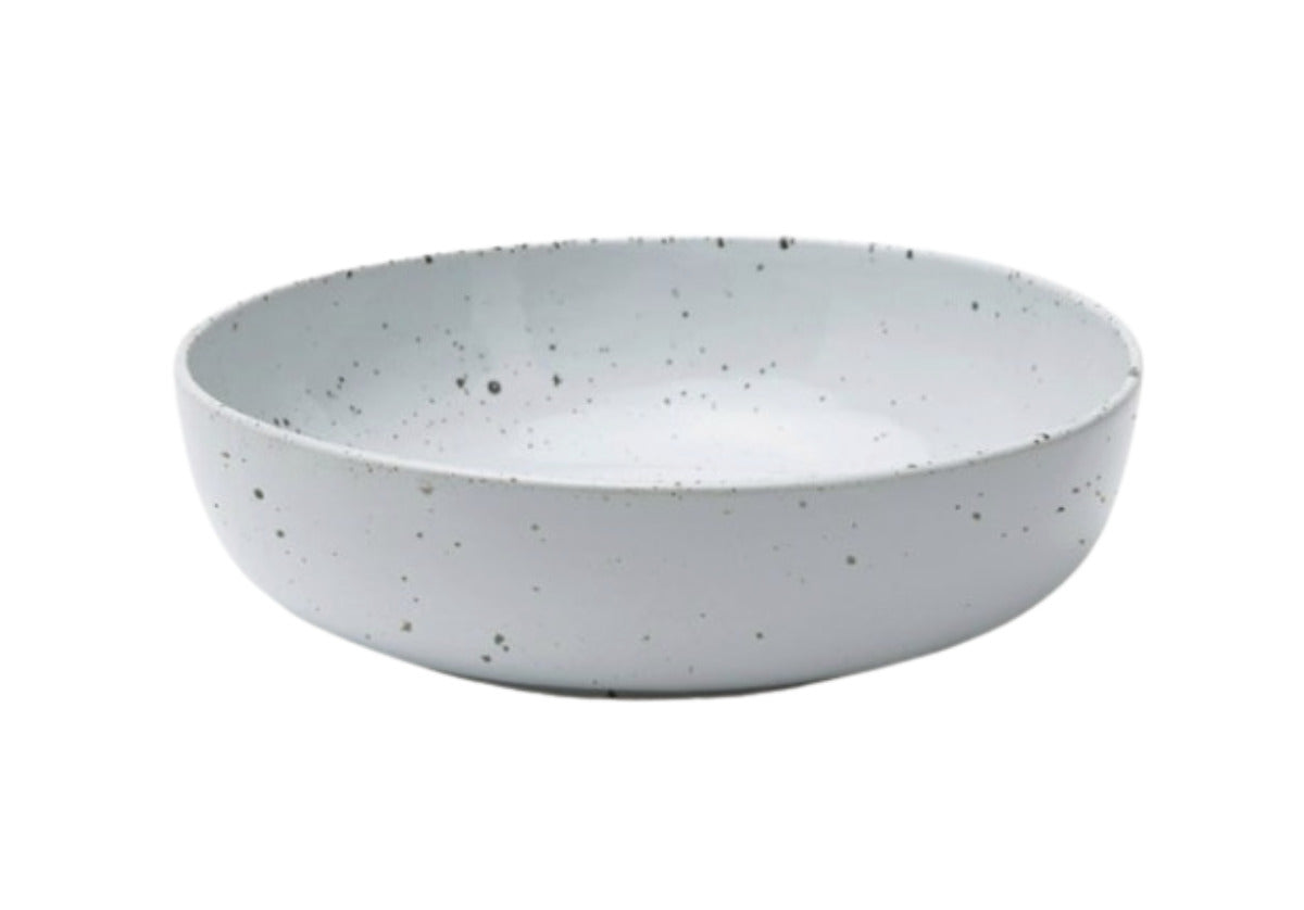MARCUS SERVING BOWL | White Glaze | Set of 2