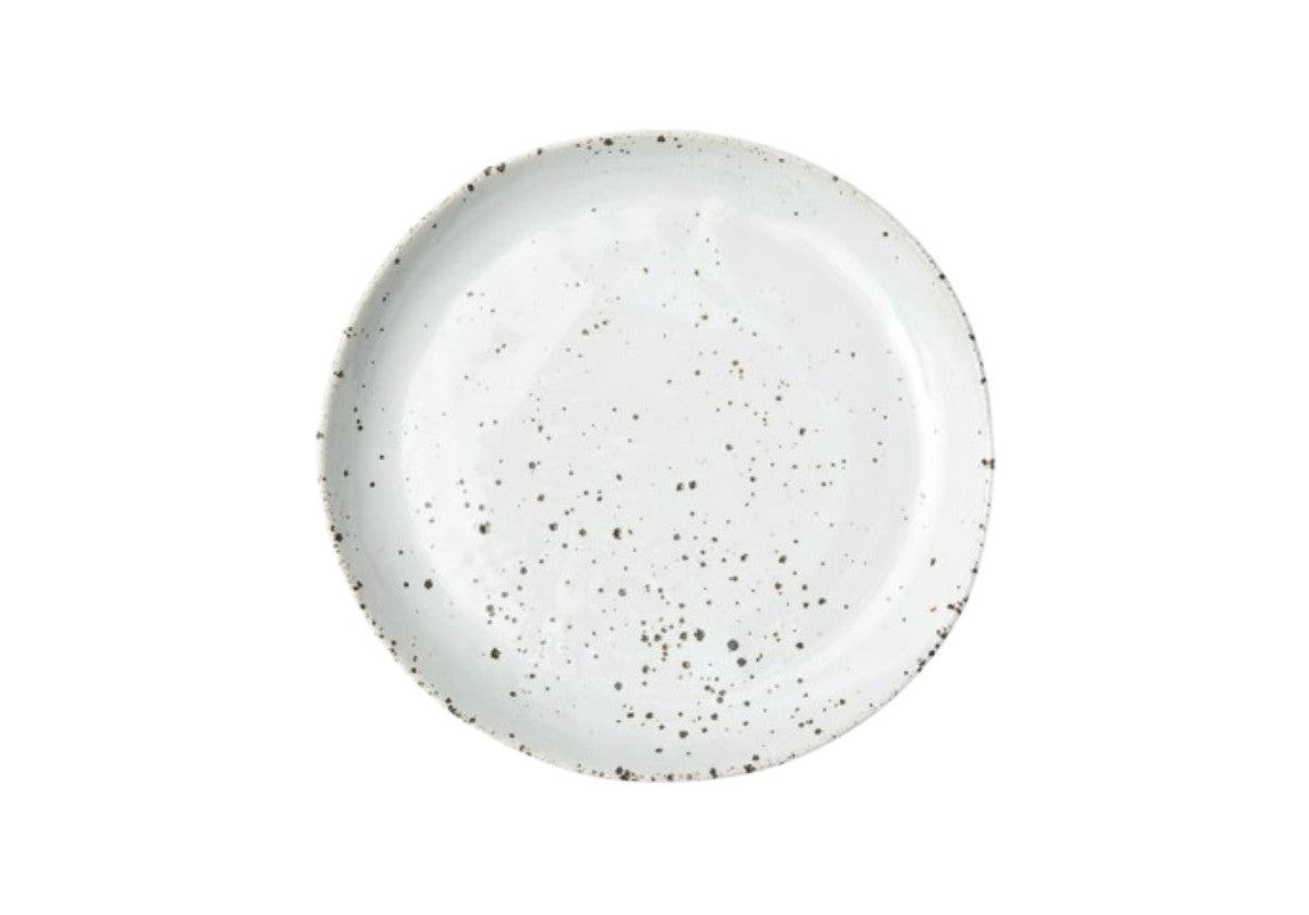 MARCUS PLATE | White Glaze | Set of 4