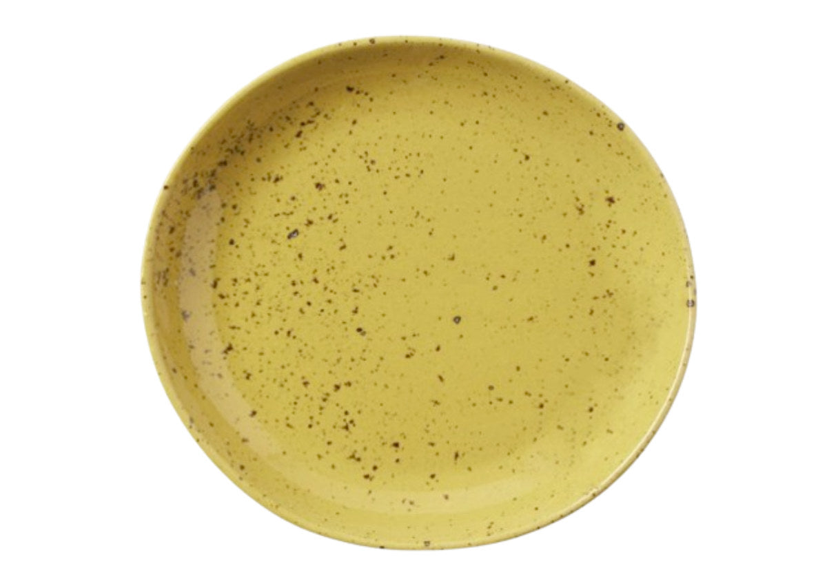 MARCUS PLATE | Chartreuse Glaze | Set of 4