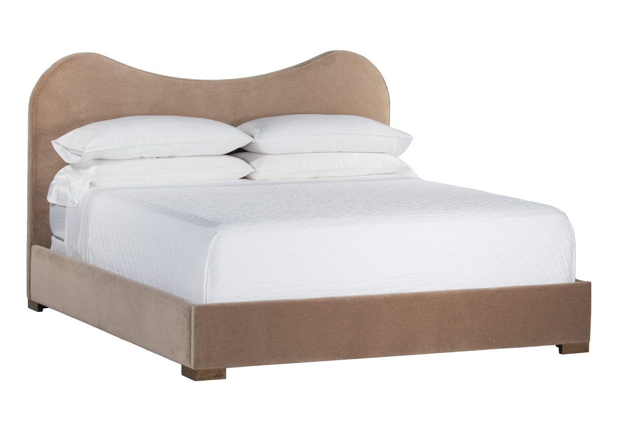 MARLO BED | Fawn Velvet