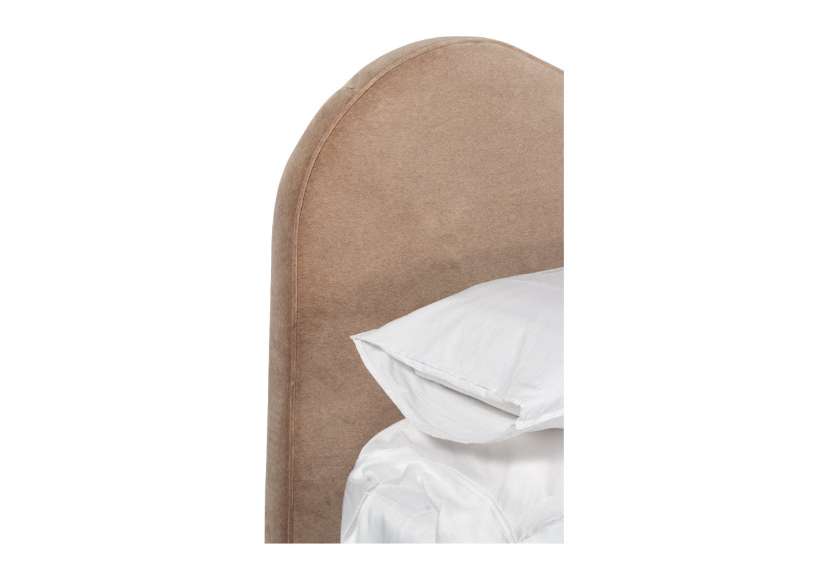 MARLO BED | Fawn Velvet