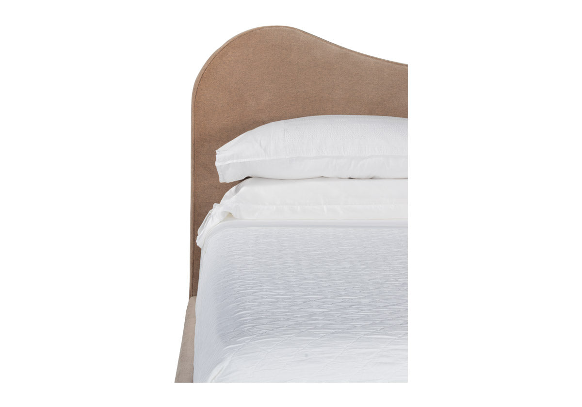 MARLO BED | Fawn Velvet
