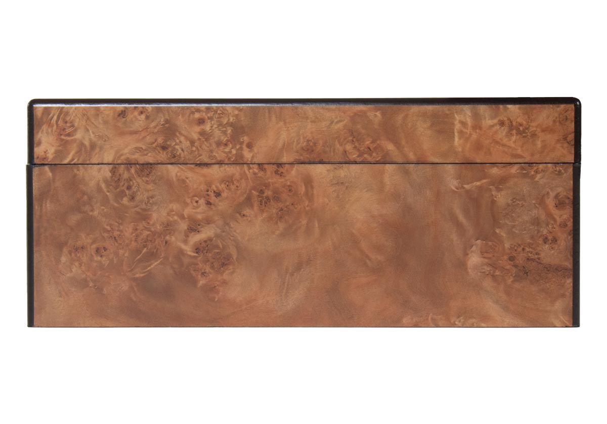 large burl box picture, closed.