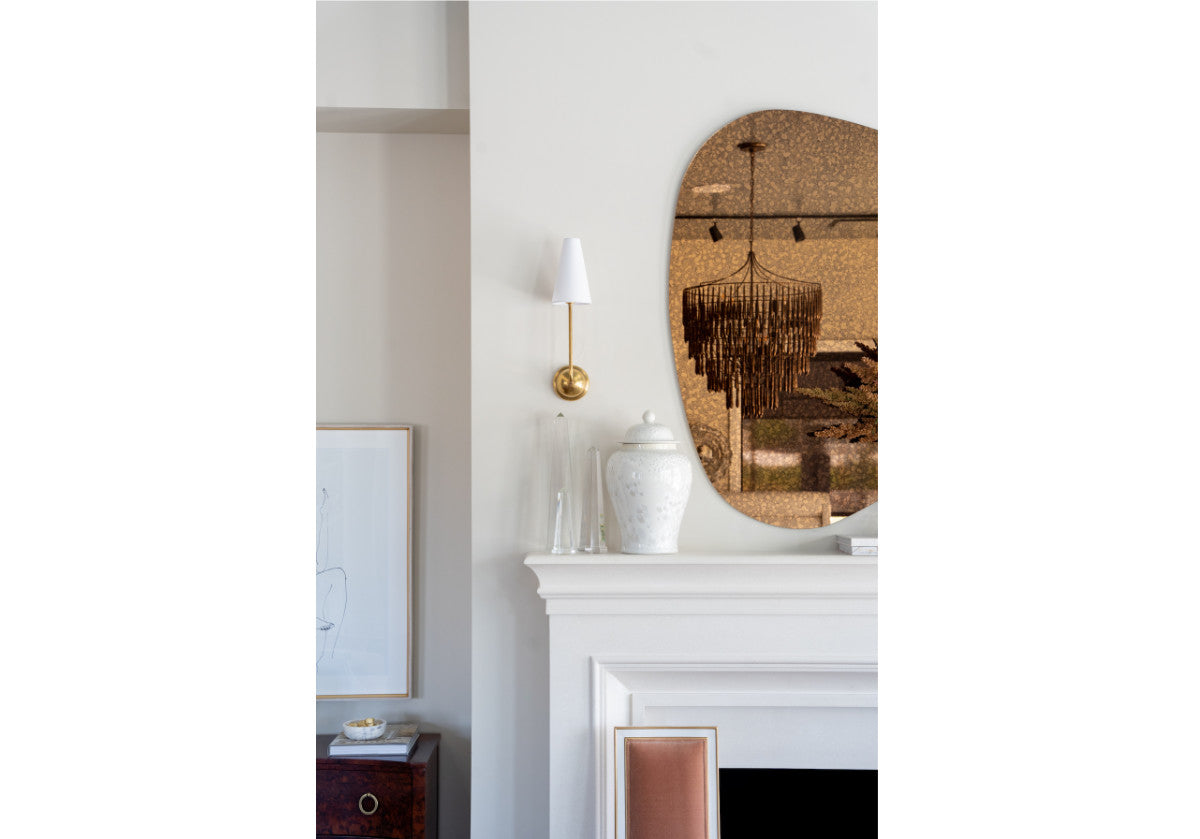 MAUDE LINEN SCONCE