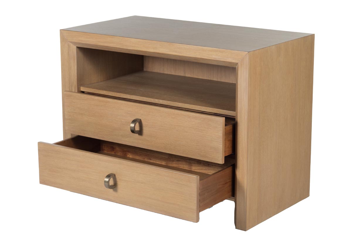 MILES NIGHTSTAND | Blonde Cerused