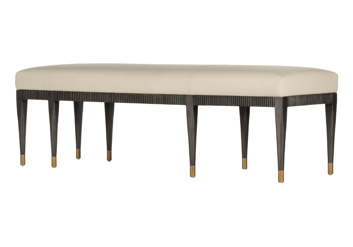 NINA LEATHER BENCH