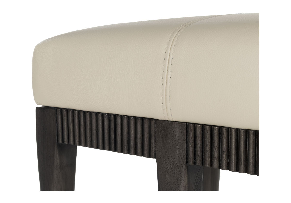 NINA LEATHER BENCH