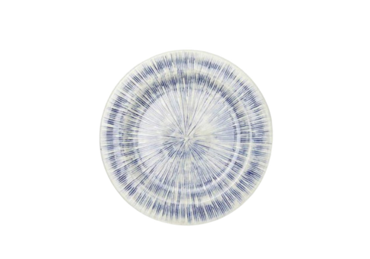 NOLAN PLATE | Navy/Cream | Set of 4