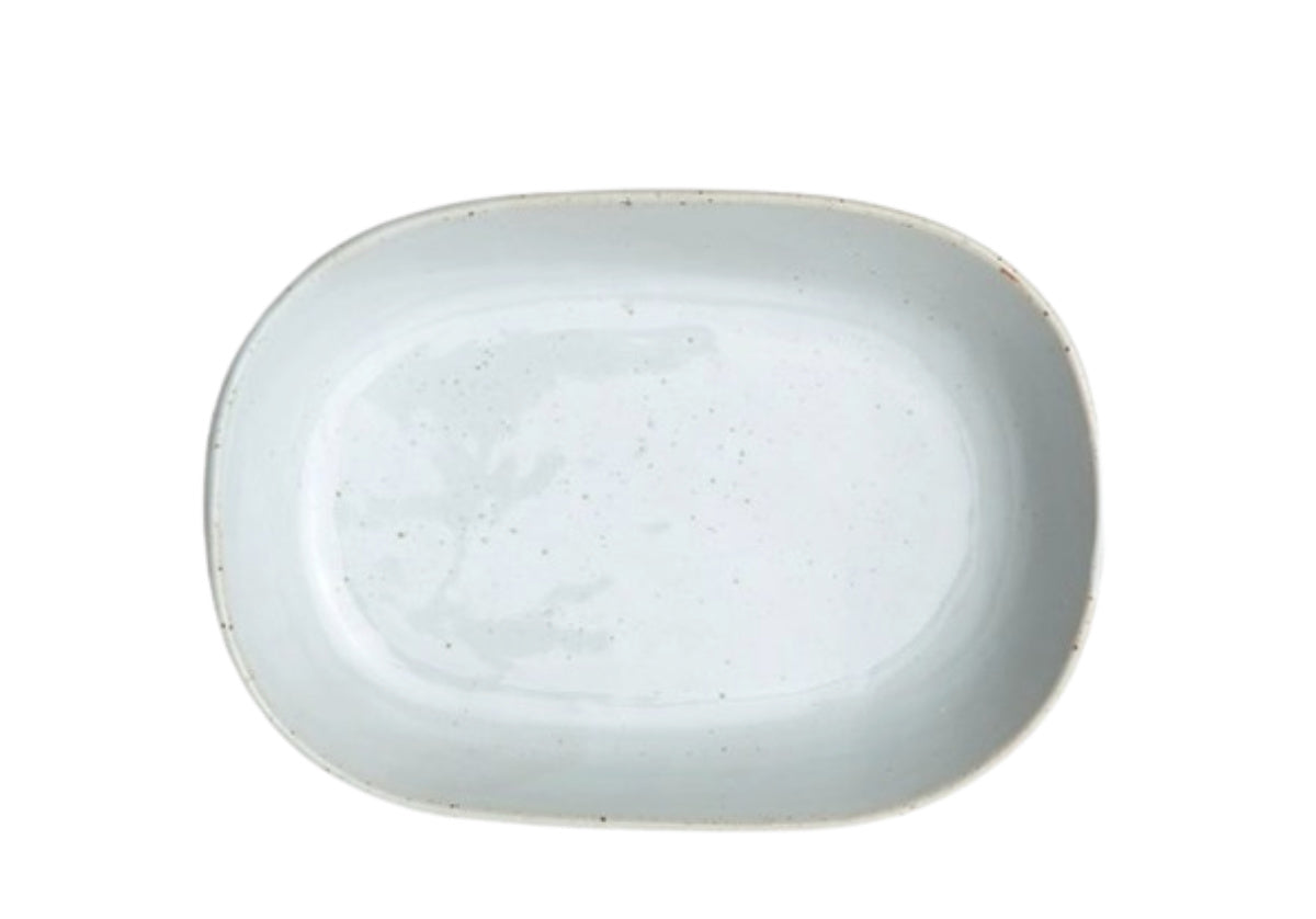 MARCUS OBLONG SERVING BOWLS | White Glaze | Set of 2
