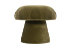 MUSHROOM OTTOMAN | Olive