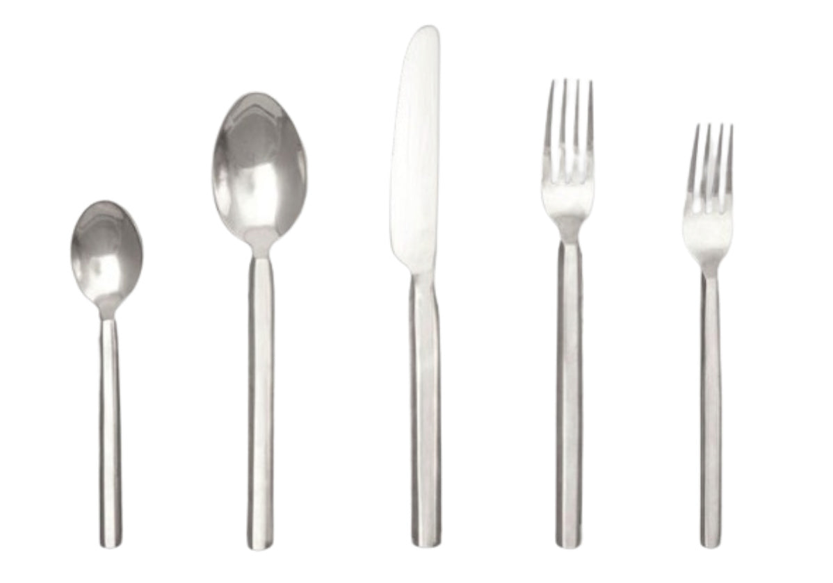 ROLAND FLATWARE SET | Polished Silver
