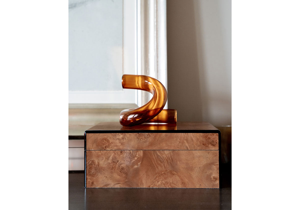 SAFFRON CANDLE HOLDER | Swirl