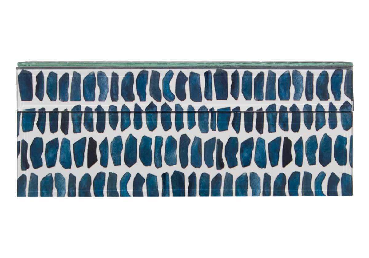 INDIGO BRUSHSTROKE BOX