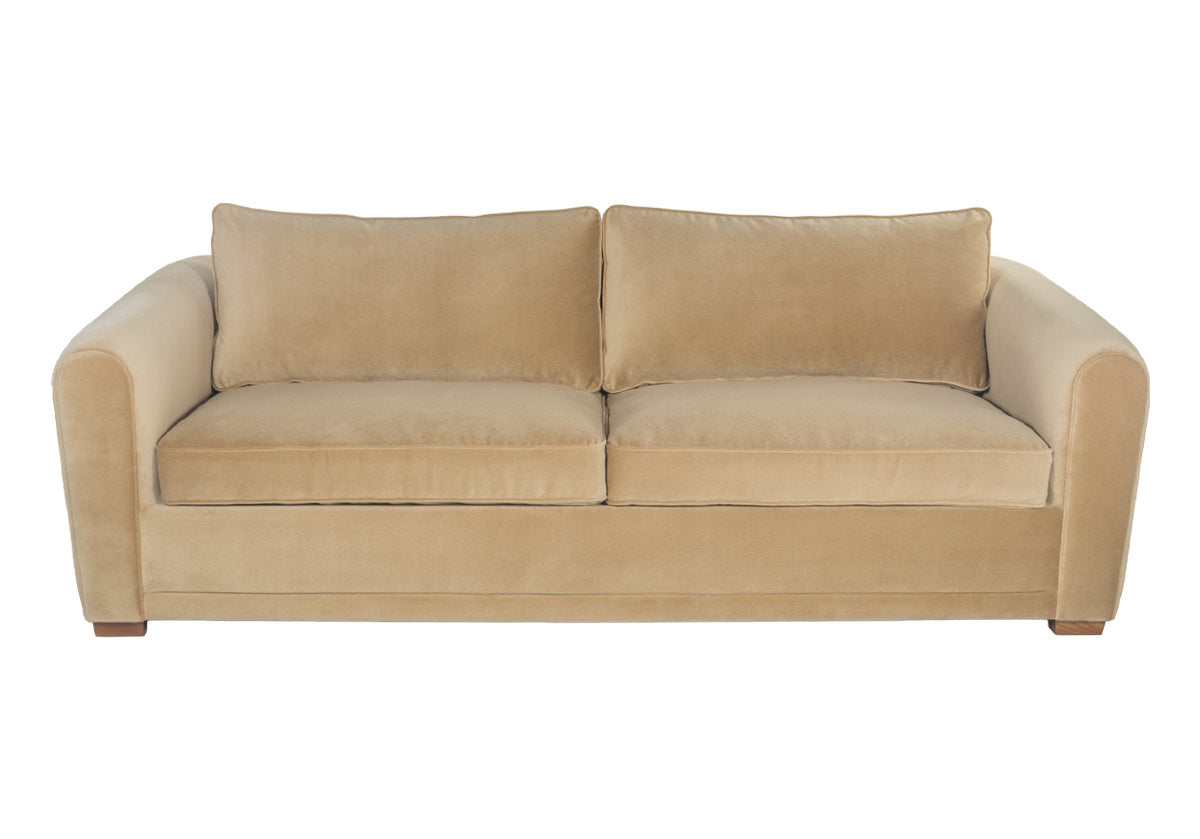 BENNETT SOFA | Camel Velvet