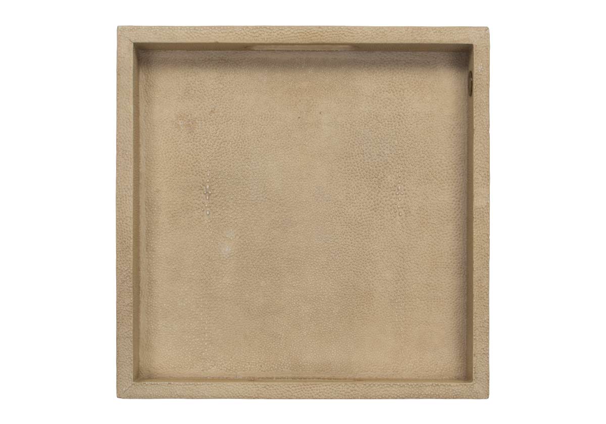 SHAGREEN LACQUERED TRAY