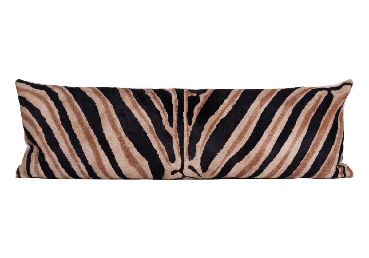 ZEBRA HIDE LUMBAR PILLOW