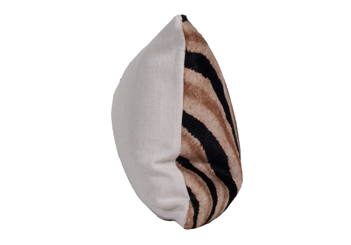 ZEBRA HIDE LUMBAR PILLOW