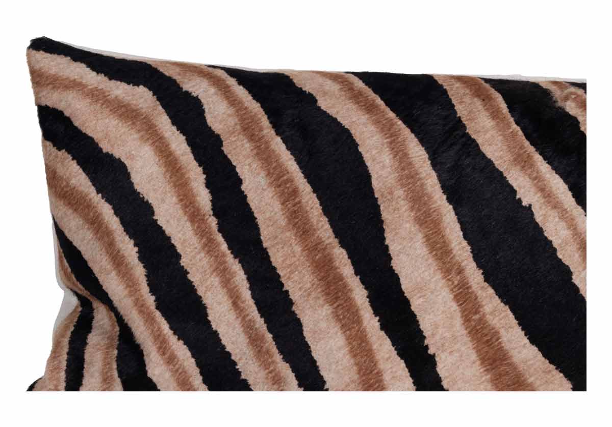 ZEBRA HIDE LUMBAR PILLOW