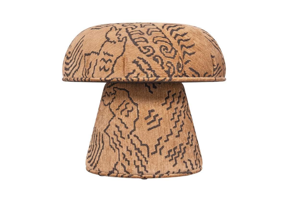 MUSHROOM OTTOMAN | Tiger
