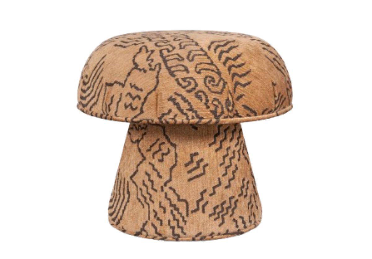 MUSHROOM OTTOMAN | Tiger